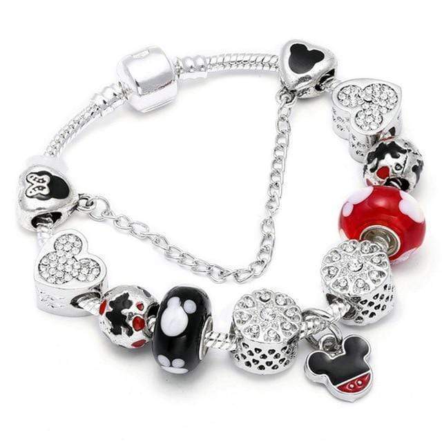 Children's Sparkle Charm Bracelet - Complete Set with Colorful Beads & Charms bracelet by Unique Leather Bracelets