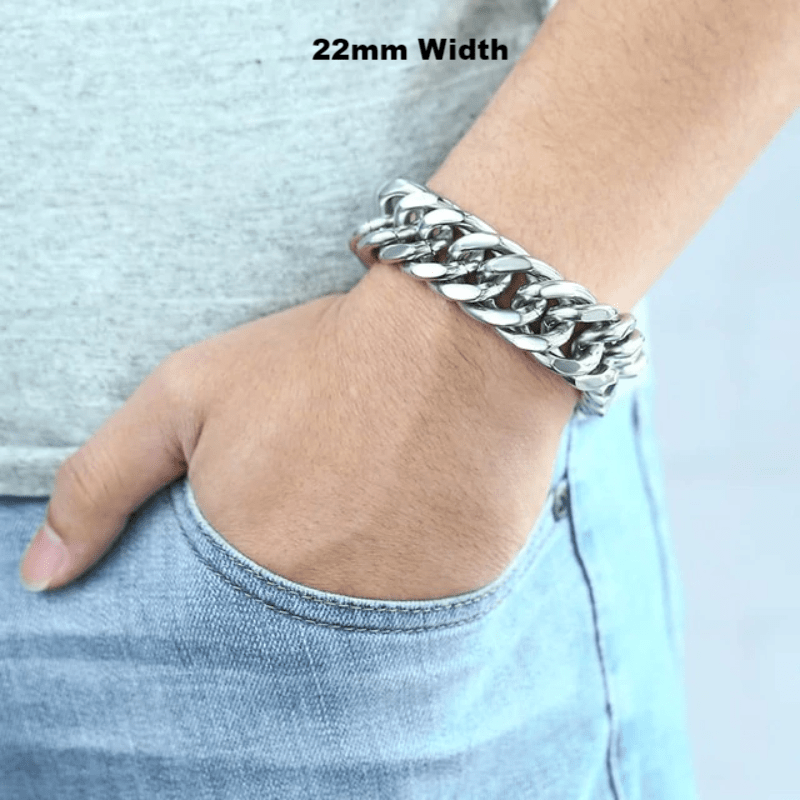 Gucci Style Stainless Steel Bracelets: Elevate Your Style Link Chain Unique Leather Bracelets   