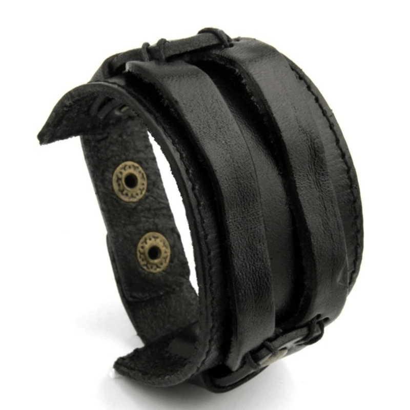 Leather Double Strap Leather Bracelets