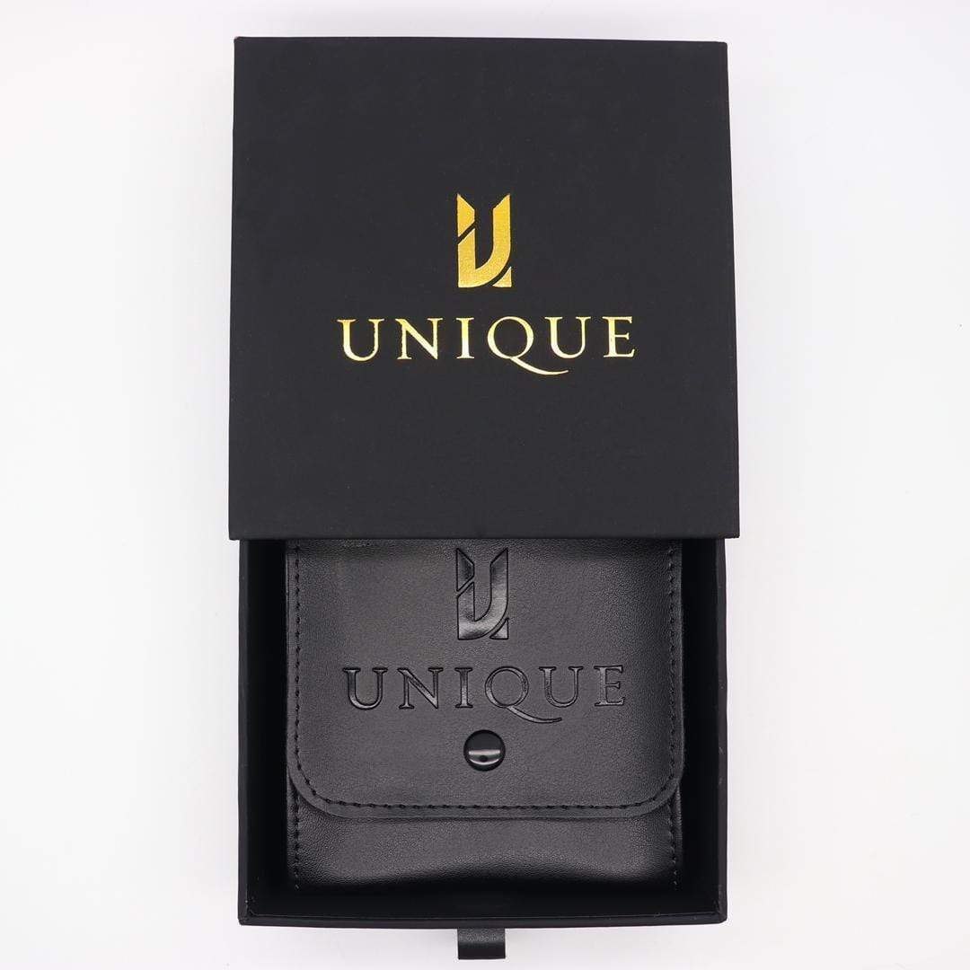 Men's Luxury Leather Double Head Leather Unique Leather Bracelets   