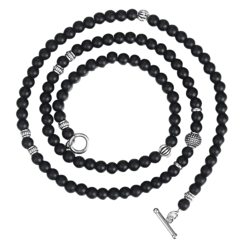 Mens Beaded Arrowhead Necklaces Necklaces Unique Leather Bracelets Black  