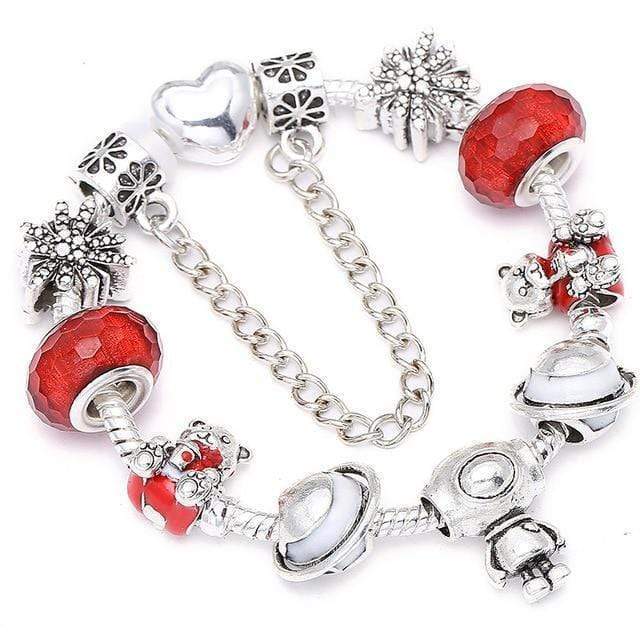 Baby & Child Colourful Charm Bracelet Charm Unique Leather Bracelets Silver/1 Baby/Toddler 
