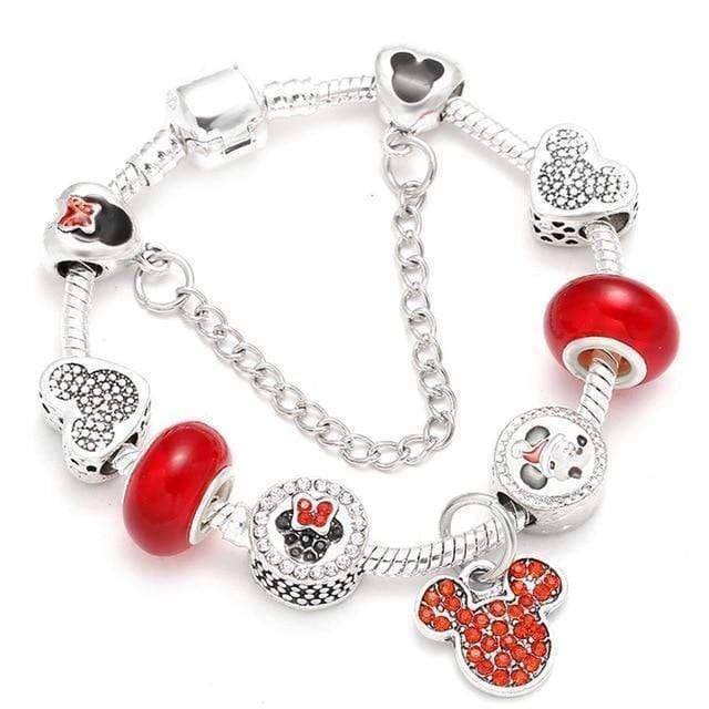 Kids Kitten Bracelet Charm Unique Leather Bracelets Silver/A26 16cm 