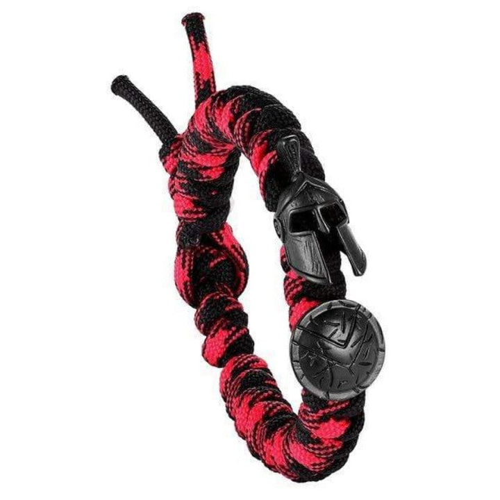 Wild Camping Parachute Survival Bracelet bracelet by Unique Leather Bracelets