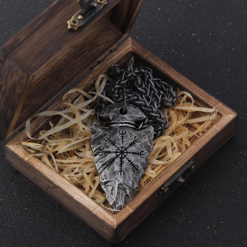 https://unique-leather-bracelets.com/products/collections-pandora-styled-bracelets-products-bracelets-bangle-bracelets-beaded-bracelets-helm-of-awe-and-viking-vegvisir-iron-color-viking-spear-pendant-necklace-with-stainless-steel-chain-as-men-gift-pendant-necklaces