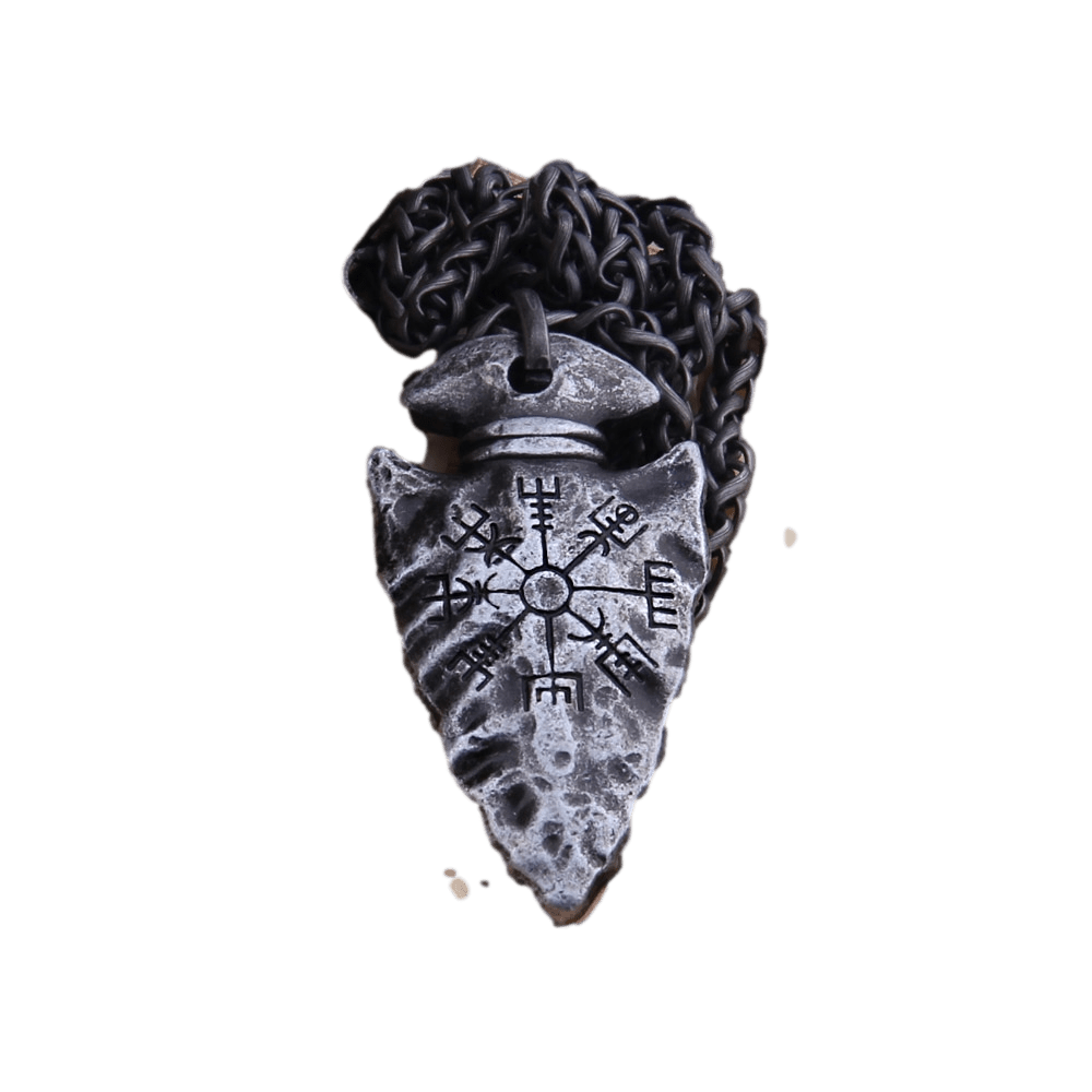 Viking Spear Pendant Necklace bracelet by Unique Leather Bracelets